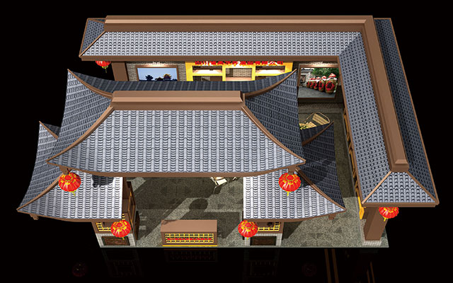 成都糖酒會高水井展臺設計搭建